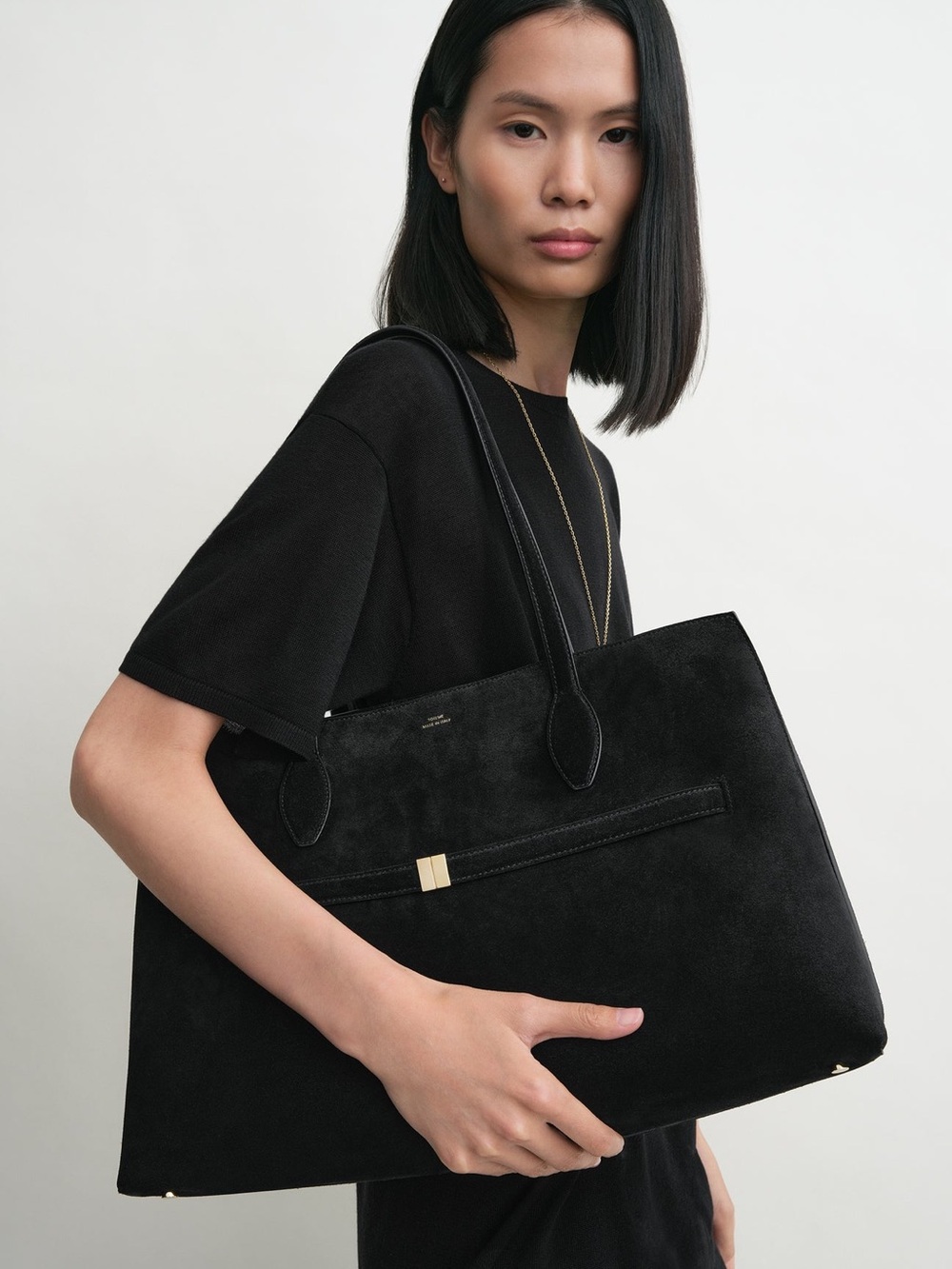 Toteme Suede Lounge Tote - Picture 2 of 13